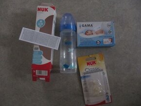 kojenecká láhev+dudlík,nočník