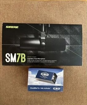 Shure SM7B + Cloudlifter