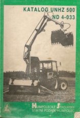 katalog ND + návod k obsluze UNHZ 500