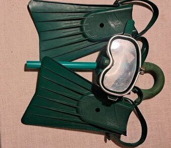 Retro potápěcí souprava