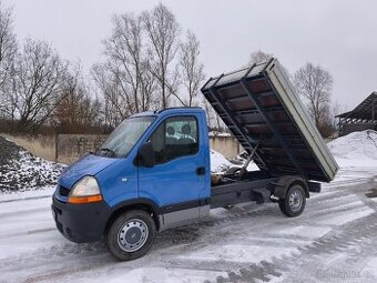Renault Master sklápěč s plachtou