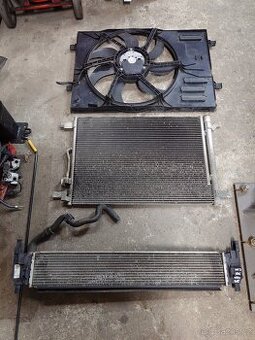 Sahara/chladiče/stěna Škoda Octavia III. 1.6 TDi