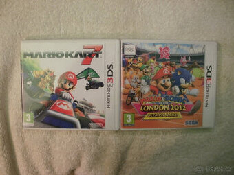 Hry na Nintendo 3DS - Mario + Mario and Sonic - Ceny v textu