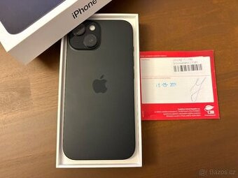iPhone 15 128GB - ZÁRUKA, TOP STAV