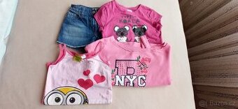 Dívčí oblečení, vel. 128