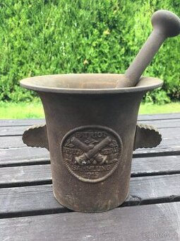 Litinový hmoždíř Patriot Kriegsmetall-Sammlung 1915