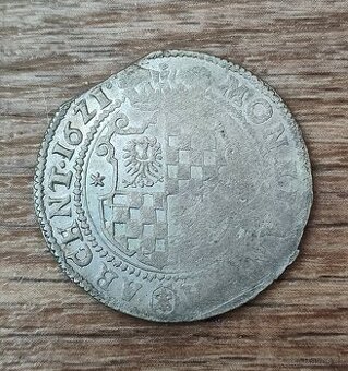 1/4 tolar 1621 - Georg Rudolf - Břeh