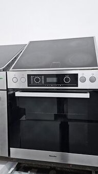 Horkovzdušná trouba se sklokeramickou deskou - set MIELE