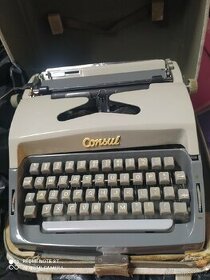 Přenosný psací stroj Consul