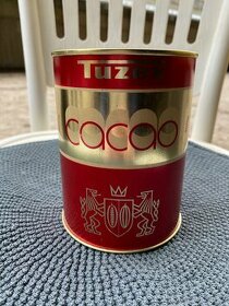 Retro plechovka cacao z Tuzexu NEOTEVŘENÁ - 1