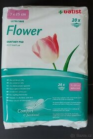Batist Flower porodnické vložky 16 balení - 1