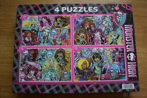 Puzzle MONSTER HIGH - 2 sady - 1