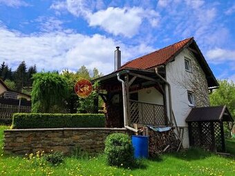 Prodej zděné chaty se zahradou u Prachatic