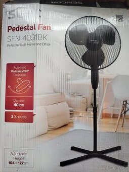 Stojanový ventilátor Sencor SFN4031BK