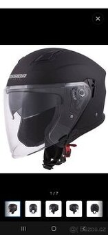 Helma na motorku CASSIDA XL