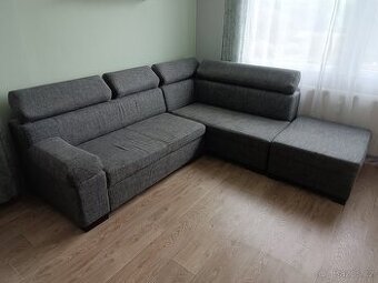 rozkládací rohová sedací souprava