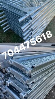 Prodám lešení, pracovní plocha až 107m2, rámové lešení