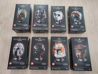 Lego Star Wars helmy