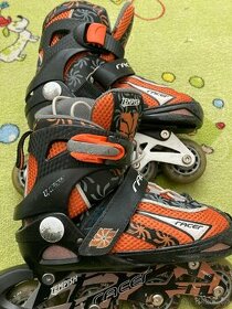 Dětské kolečkové inline brusle Tempish Racer 31 -34