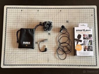 Klopový mikrofon Rode SmartLav+ včetně chlupáče a redukce