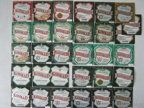 44x pivní etikety pivovar Konrád ČR+export katalogové