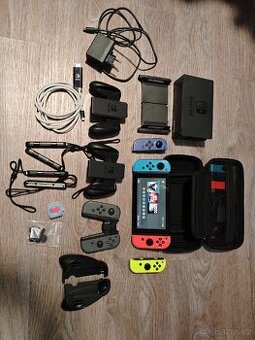 Nintendo Switch V2 se 69 hrami a příslušenstvím