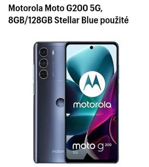 Motorola moto G200 5G Stellar Blue