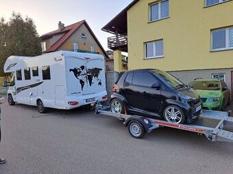 Komplet za obytný vůz (smart brabus+vlek)