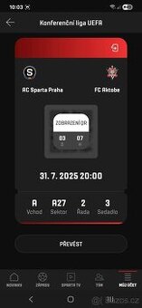 Ac Sparta Praha vs Aktobe