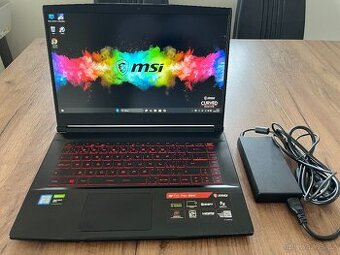 HERNÍ MSI GF63 15.6" FHD IPS-RAM 16GB-GTX 1650-SSD 512GB-i5