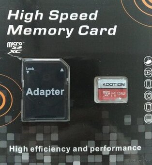 Nová paměťová karta micro SD XC 128GB