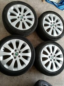 Alu sada 5x112 ŠKODA 7J,17,ET 49 - 1