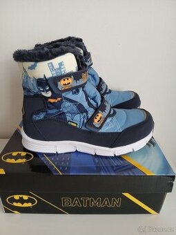 Nové zimní boty Batman vel. 34