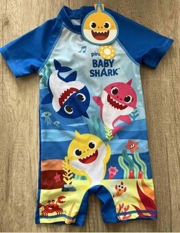 Plavky - plavací overal Baby Shark nové vel.110