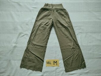 Těhotenské zelené kalhoty