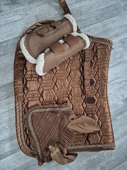 Eskadron Heritage Satin Crystal sada hnědá