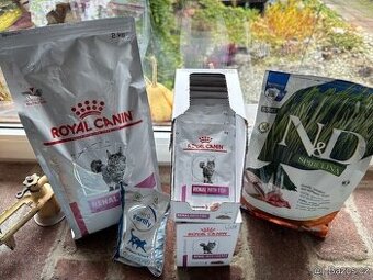 Dieta pro kočky, ledviny, trávení, granule, Farmina, RC