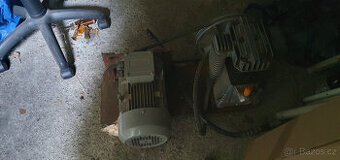 Kompresor s vertikální nádobou