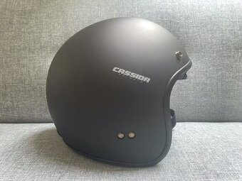 Přilba na moto otevřená Cassida Oxygen černá/matná vel M.
