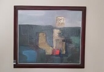 Obraz Poloha práce (2000) Eduard Hájek - 1