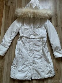 kabát pietro filippi s pravou kožešinové