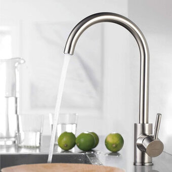 Kuchyňská baterie Bonade s nerez povrchem