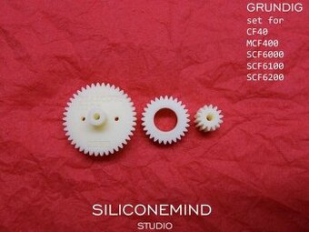 Sada ozub.kol pro GRUNDIG MCF400, CF40, SCF6000, SCF6100 [+]