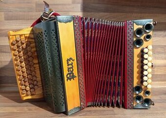 Heligonka (harmonika,akordeon) Parz, ZÁNOVNÍ