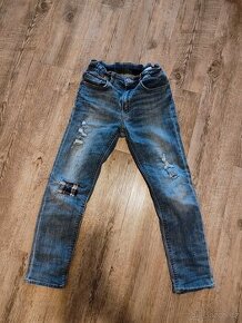 Chlapecké džíny vel. 134