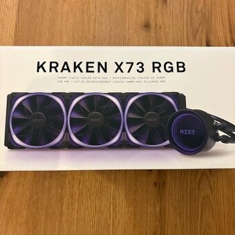Nový All in one set vodního chlazení NZXT Kraken X73 RGB