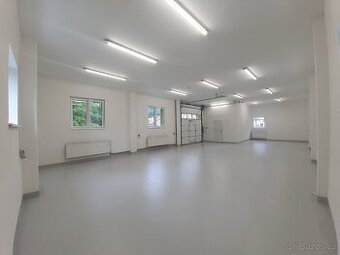 Hala pro výrobu, sklad 144 m2 + 90 m2 obslužná plocha
