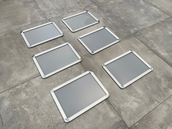 Klip rám A4, kulaté rohy