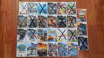 Prodám hry pro Nintendo Wii