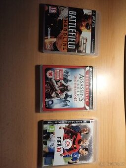 Battlefield hardline, AC brotherhood, Fifa 10 na ps3